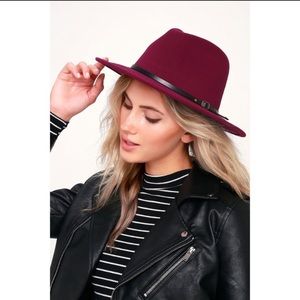 NWT Beautiful Lulus Felt Hat